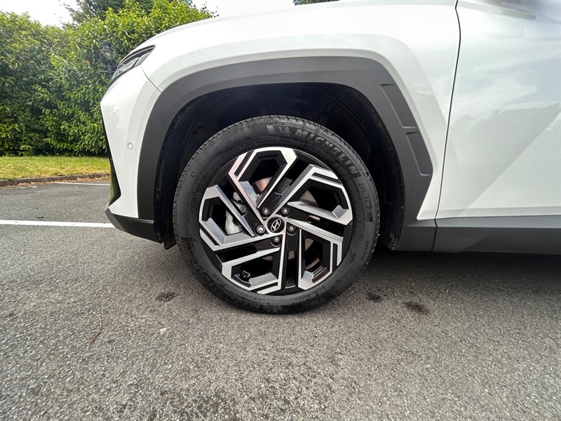Hyundai Tucson 1.6 T-gdi Ultimate Suv Hybrid Euro White #4