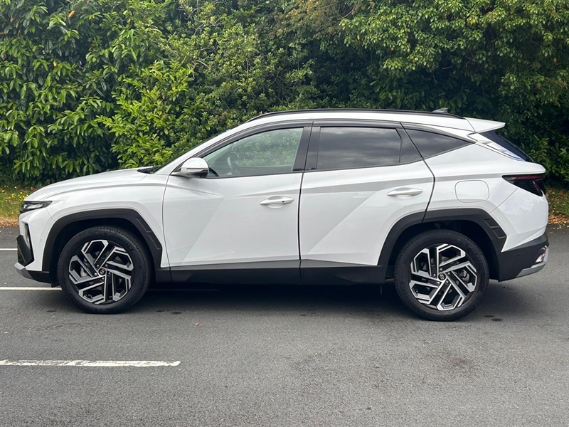 Hyundai Tucson 1.6 T-gdi Ultimate Suv Hybrid Euro White #3