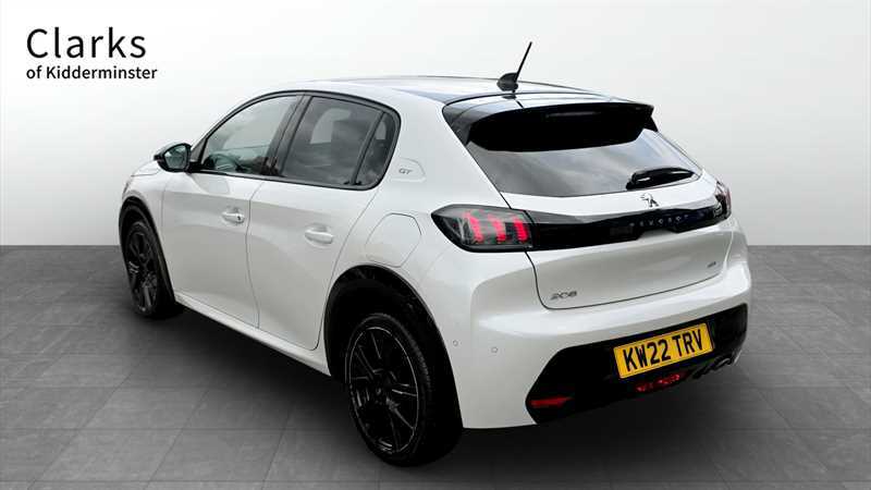 Peugeot 208 1.2 Puretech Gt Hatchback Euro 6 White #4