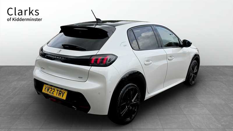 Peugeot 208 1.2 Puretech Gt Hatchback Euro 6 White #3