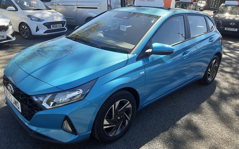 Hyundai I20 1.0 T-gdi Mhev Se Connect Hatchback Hyb BL23JWO Blue #4