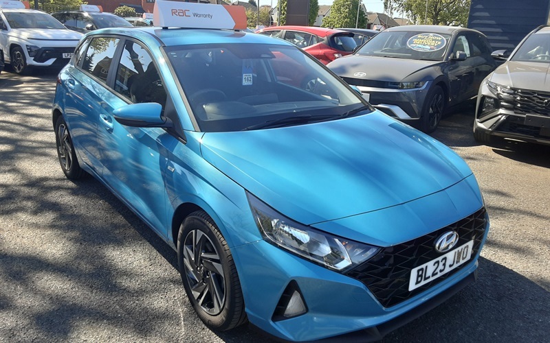 Hyundai I20 1.0 T-gdi Mhev Se Connect Hatchback Hyb BL23JWO Blue #2