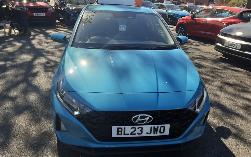 Hyundai I20 1.0 T-gdi Mhev Se Connect Hatchback Hyb BL23JWO Blue #3