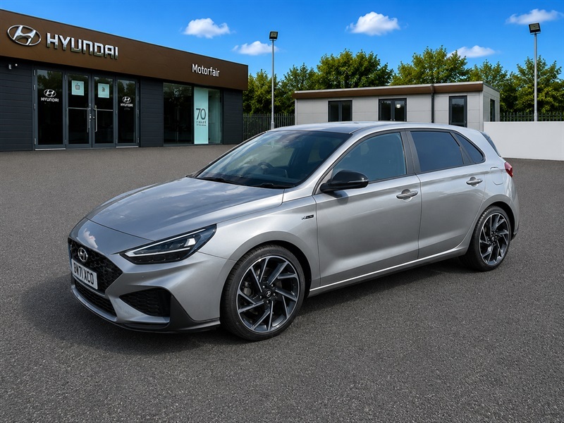 Hyundai I30 1.5 T-gdi Mhev N Line Hatchback Hybrid Silver #5