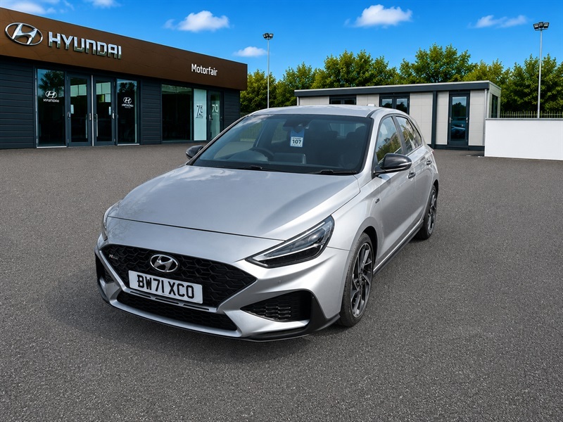 Hyundai I30 1.5 T-gdi Mhev N Line Hatchback Hybrid Silver #4