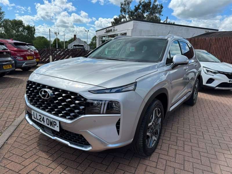 Hyundai Santa Fe 1.6 H T-gdi Ultimate Suv Hybrid 4W Silver #4