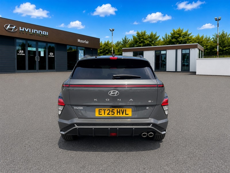 Hyundai Kona 1.6 T-gdi N Line Suv Euro 6 Ss ET25HVL Grey #4