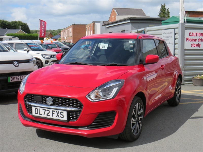 Suzuki Swift 1.2 Dualjet Mhev Sz-l Hatchback Hybrid DL72FXS Red #3
