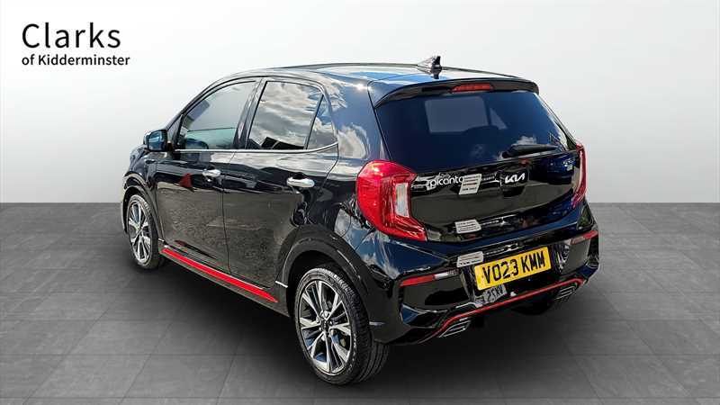 Kia Picanto 1.0 T-gdi Gt-line S Hatchback Eu Black #4