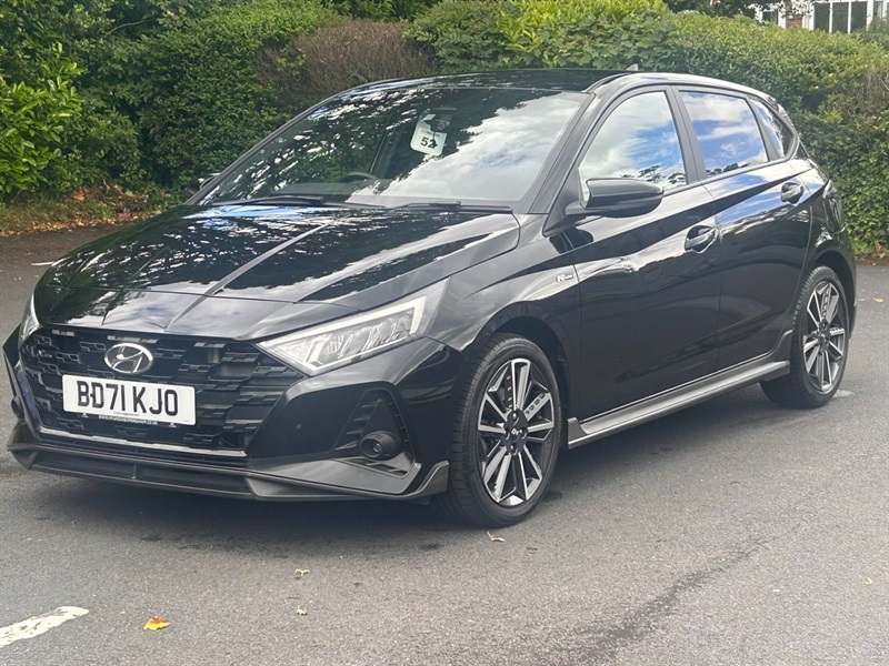 Hyundai I20 1.0 T-gdi Mhev N Line Hatchback Hybrid Black #3