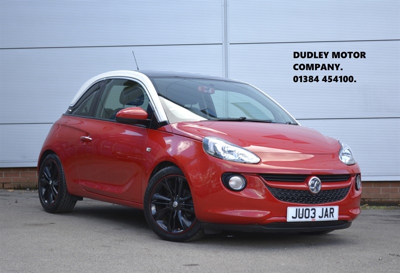 Vauxhall Adam 1.2 Ecoflex 16V Glam Hatchback E Red
