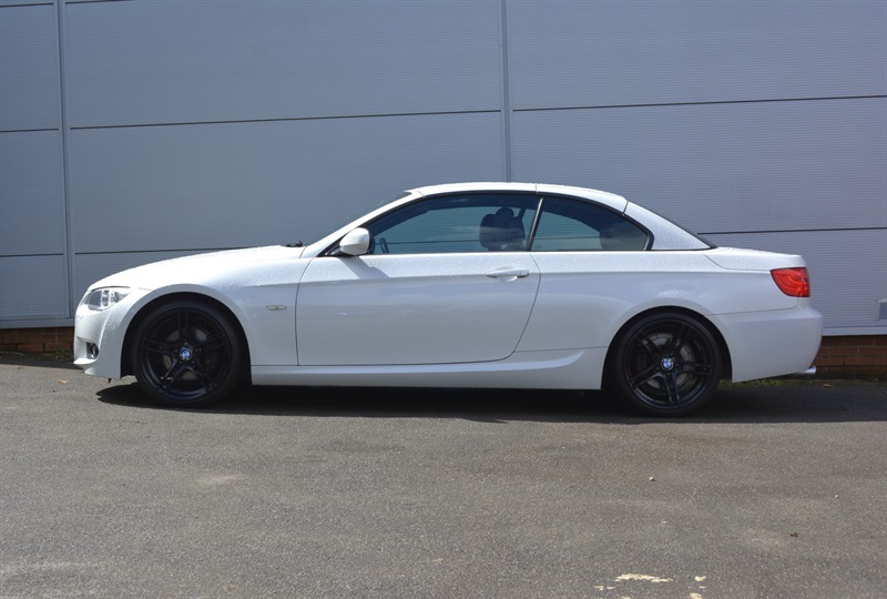 BMW 3 Series 2.0 320D M Sport Convertible Eur White #4
