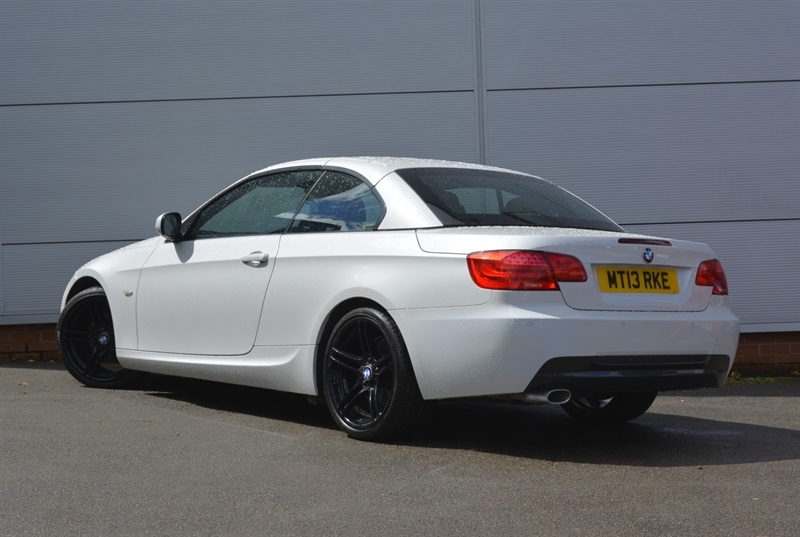 BMW 3 Series 2.0 320D M Sport Convertible Eur White #5