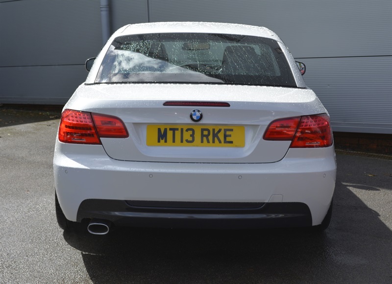 BMW 3 Series 2.0 320D M Sport Convertible Eur White #6