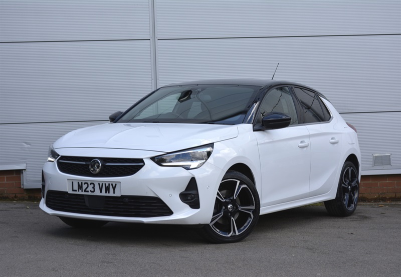 Vauxhall Corsa 1.2 Turbo Ultimate Hatchback Eur LM23VWY White #2