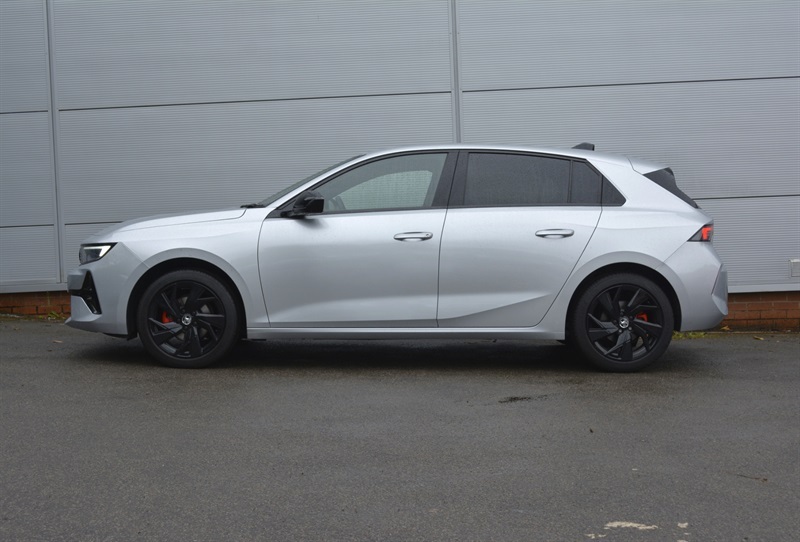 Vauxhall Astra 1.2 Turbo Gs Hatchback Euro 6 S BK24XYG Silver #3