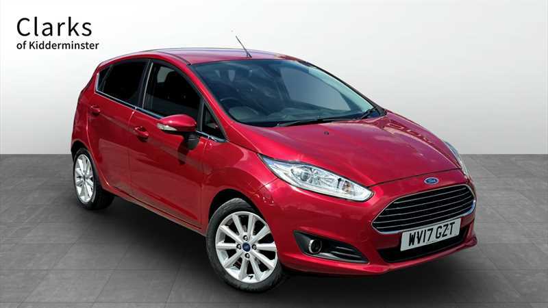 Ford Fiesta 1.0T Ecoboost Titanium Hatchback Red