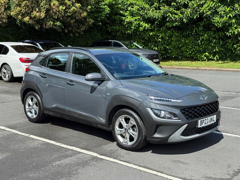 Hyundai Kona 1.0 T-gdi Mhev Se Connect Suv Hybrid Ma Grey