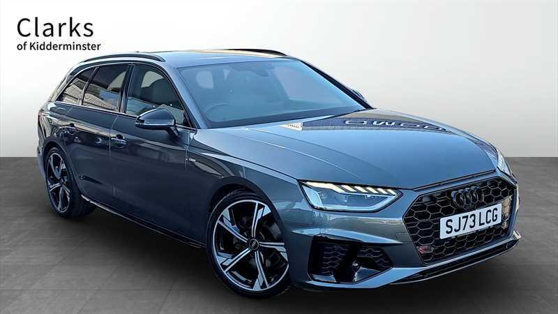 Audi A4 Avant 2.0 Tfsi 35 Black Edition Estate S Tron Grey