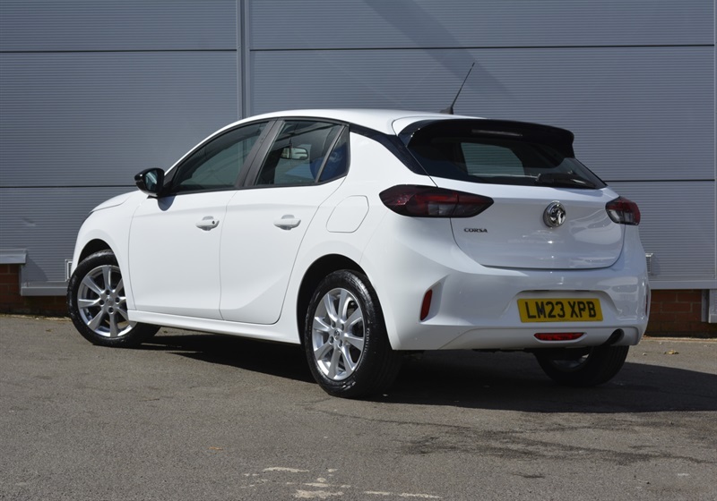 Vauxhall Corsa 1.2 Turbo Design Hatchback Euro 6 White #4