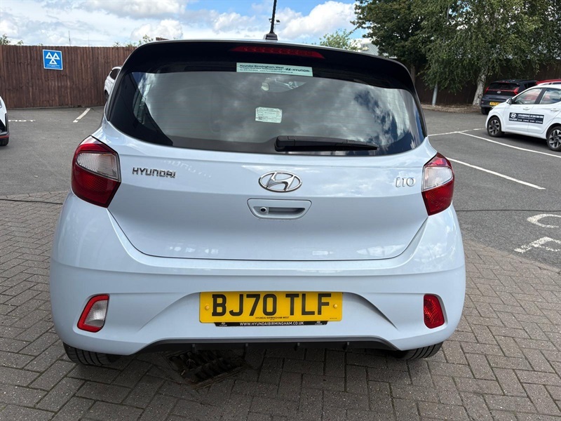 Hyundai I10 1.0 Se Connect Hatchback Euro 6 Blue #2