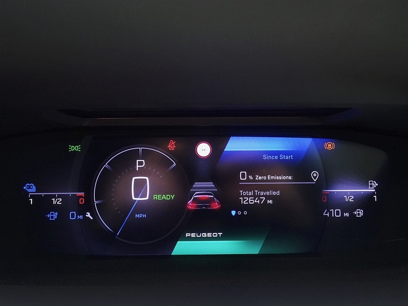 Peugeot 408 Hatchback Blue #31
