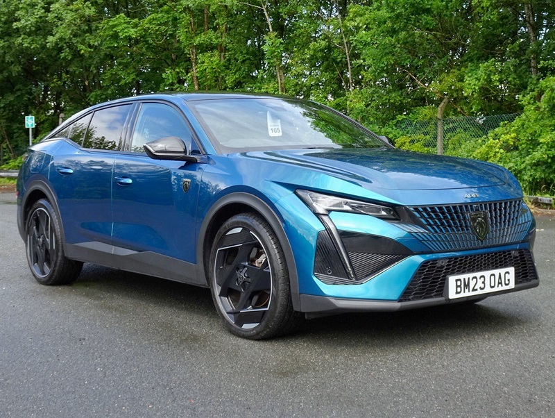 Peugeot 408 Hatchback Blue #2