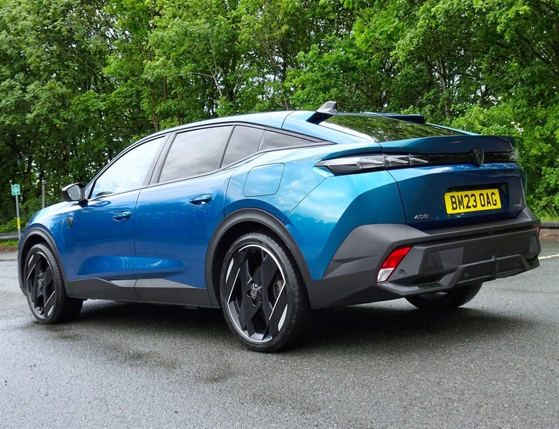 Peugeot 408 Hatchback Blue #5