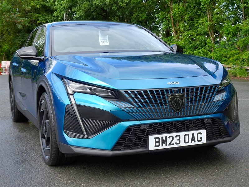 Peugeot 408 Hatchback Blue #1
