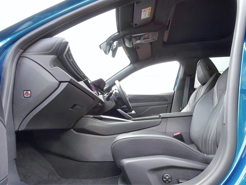 Peugeot 408 Hatchback Blue #10