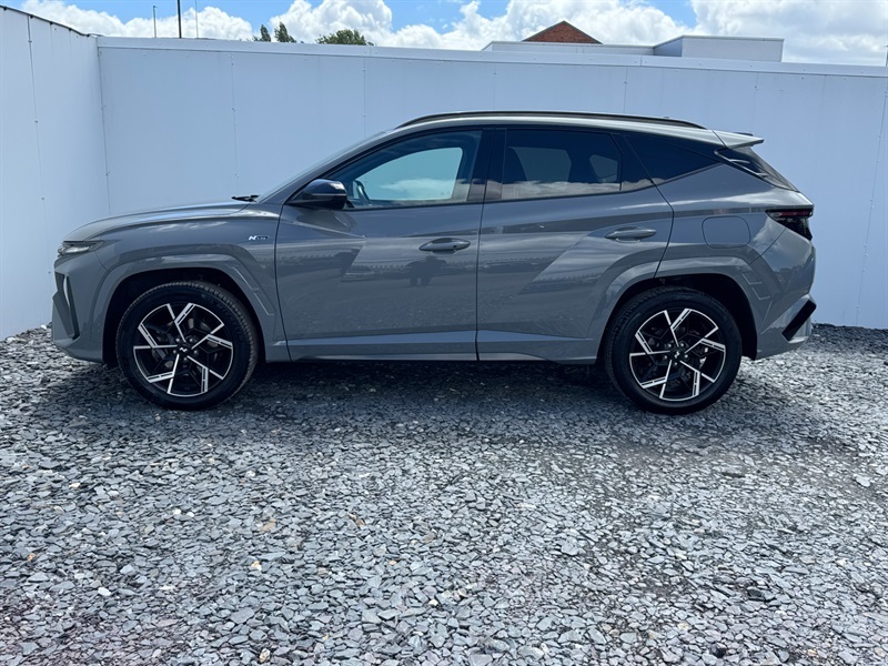 Hyundai Tucson 1.6 T-gdi N Line Suv Hybrid Euro 6 CK75VRN Grey #4