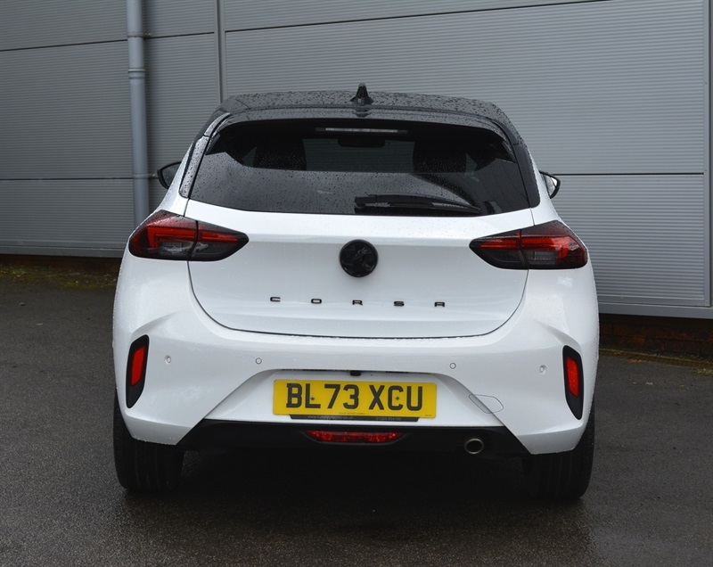 Vauxhall Corsa 1.2 Turbo Gs Hatchback Euro 6 S BL73XCU White #5