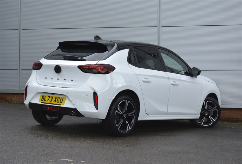 Vauxhall Corsa 1.2 Turbo Gs Hatchback Euro 6 S BL73XCU White #6