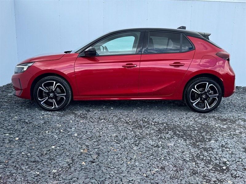 Vauxhall Corsa 1.2 Turbo Ultimate Hatchback Eur BW74YEF Red #4