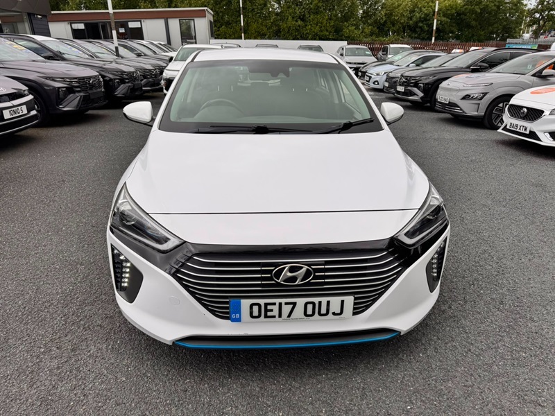 Hyundai Ioniq 1.6 H-gdi Premium Hatchback Hybrid Dct White #6