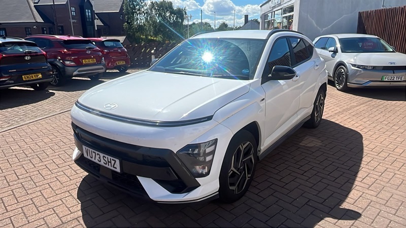 Hyundai Kona 1.0 T-gdi N Line Suv Dct Euro 6 Ss White #2