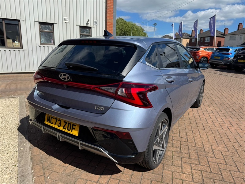 Hyundai I20 1.0 T-gdi Premium Hatchback Euro Blue #3