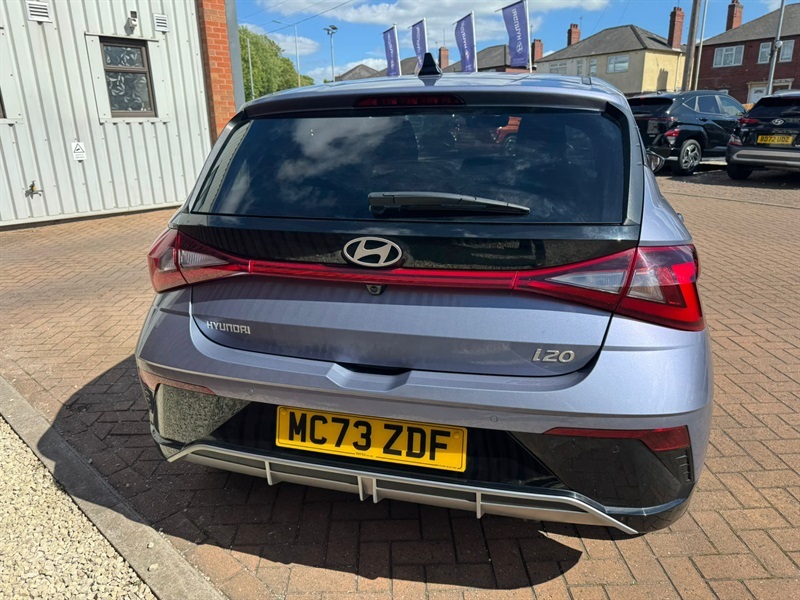 Hyundai I20 1.0 T-gdi Premium Hatchback Euro Blue #4