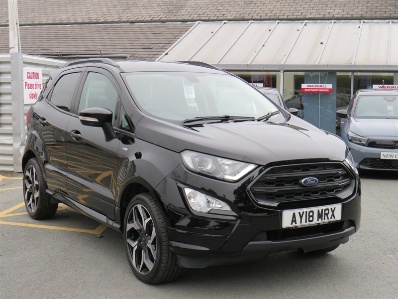 Ford Ecosport 1.0T Ecoboost St-line Suv Euro 6 Black
