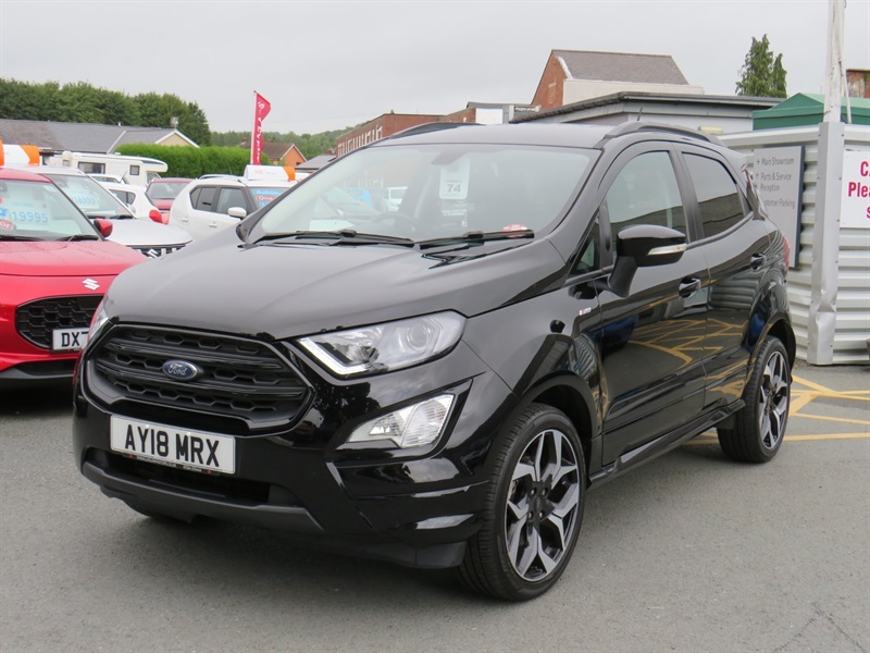 Ford Ecosport 1.0T Ecoboost St-line Suv Euro 6 Black #3