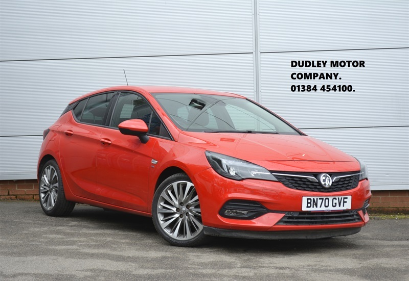 Vauxhall Astra 1.5 Turbo D Sri VX Line Nav Hatchback M Red