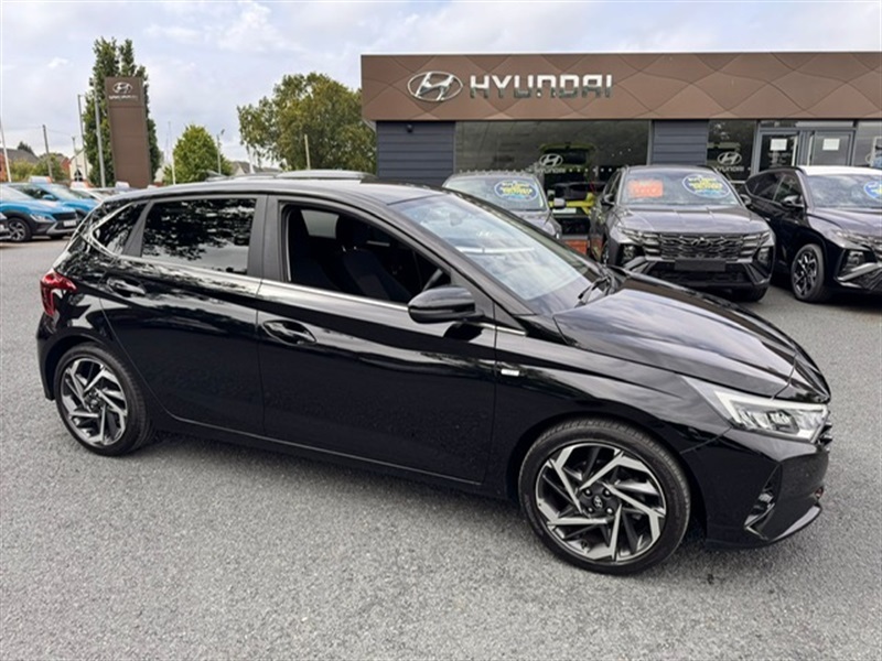 Hyundai I20 1.0 T-gdi Mhev Premium Hatchback Hybrid Black #4