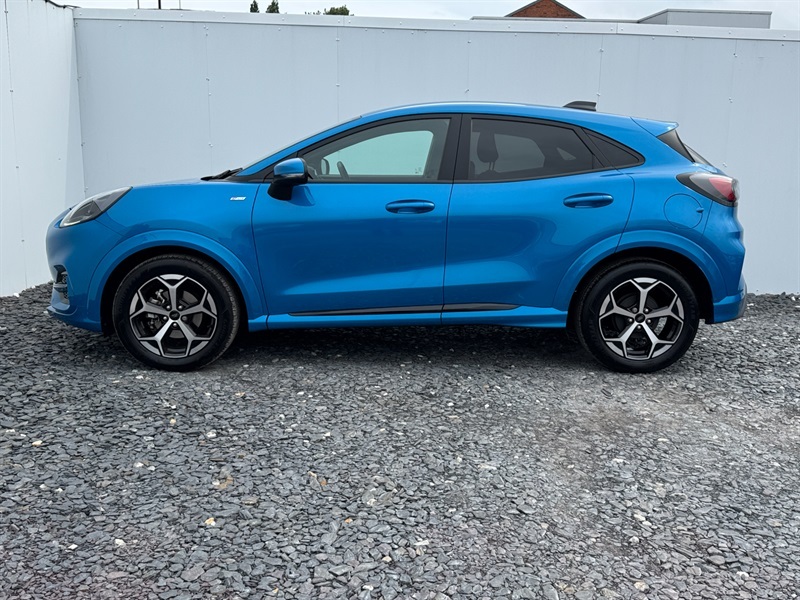 Ford Puma 1.0T Ecoboost Mhev St-line Suv Hybrid D WR25MXA Blue #4