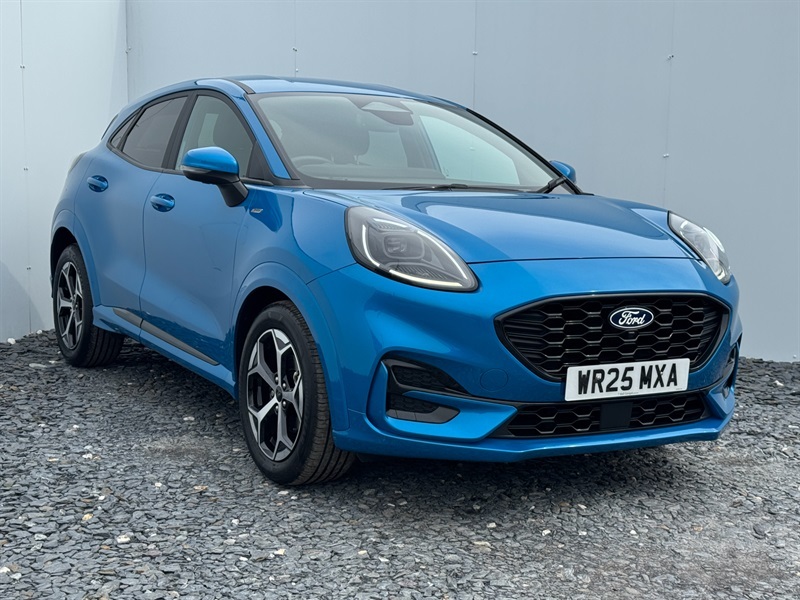 Ford Puma 1.0T Ecoboost Mhev St-line Suv Hybrid D Blue