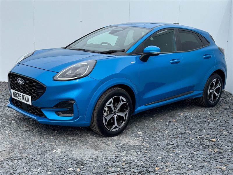 Ford Puma 1.0T Ecoboost Mhev St-line Suv Hybrid D WR25MXA Blue #3