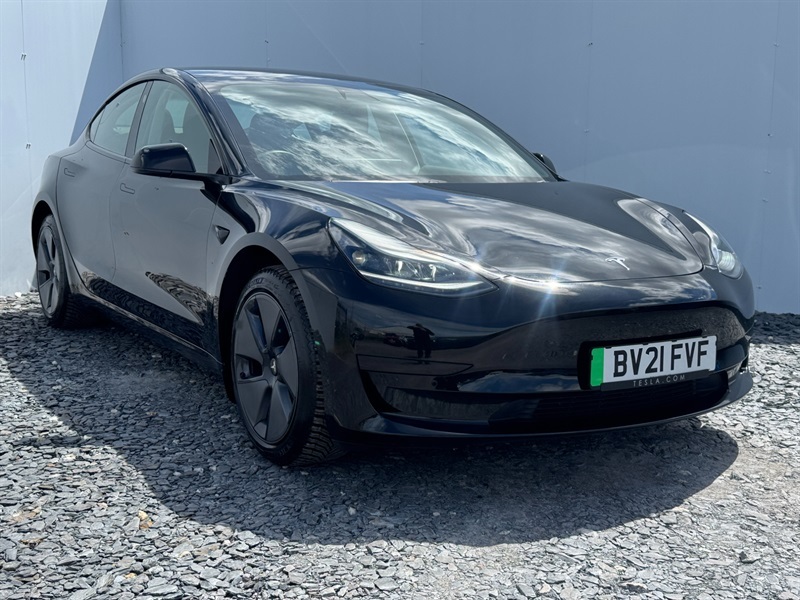 Tesla Model 3 Standard Range Plus Saloon Rwd Black