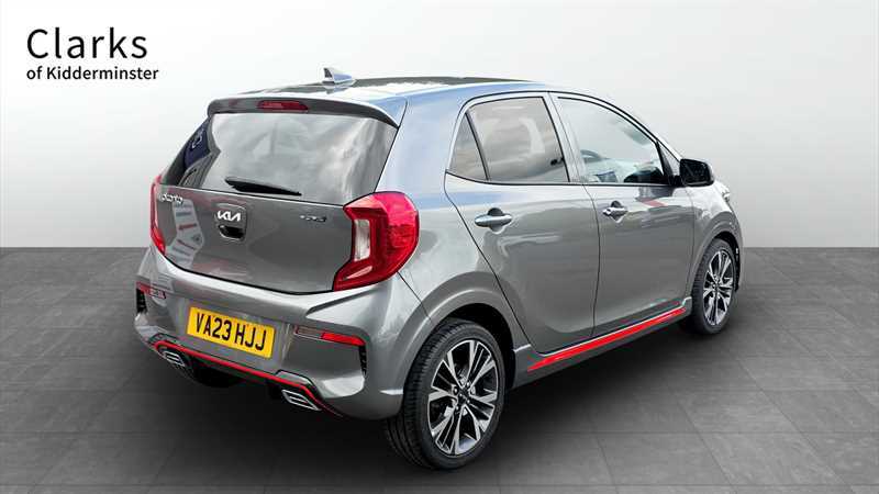 Kia Picanto 1.0 Dpi Gt-line Hatchback Euro 6 Grey #3