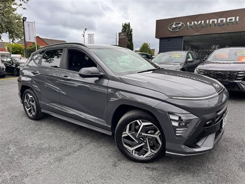 Hyundai Kona 1.6 H-gdi N Line S Suv Hybrid Dct Euro Grey