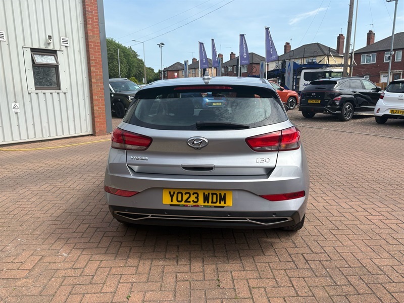 Hyundai I30 1.0 T-gdi Mhev Se Connect Hatchback Hyb YO23WDM Silver #5