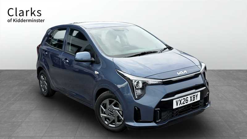 Kia Picanto 1.0 Pure Hatchback Amt Euro 6 Ss 67 Blue